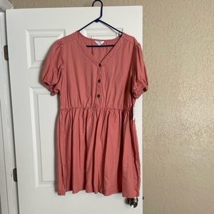 Pink Dress, X-Large